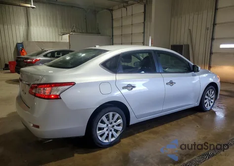 2015 Nissan Sentra S from USA, damaged, VIN 3N1AB7AP1FL670366